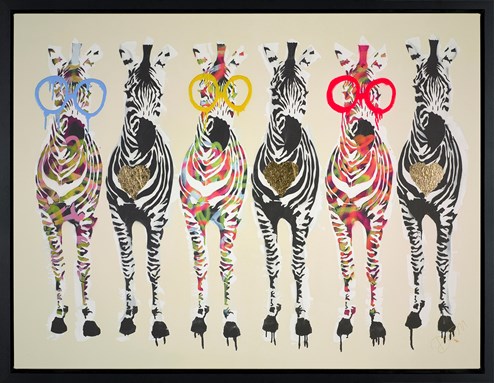 Stand Out Stand Proud by Dom Pattinson - Framed Limited Edition Box Canvas